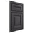Shiloh Cabinetry Beaded Inset Bradford Poplar Plain Cut Cadet Door