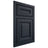 Shiloh Cabinetry Beaded Inset Bradford Poplar Plain Cut Hudson Door