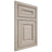 Shiloh Cabinetry Beaded Inset Bradford Poplar Plain Cut Seagull Door