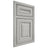 Shiloh Cabinetry Beaded Inset Bradford Poplar Plain Cut Stratus Door