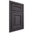 Shiloh Cabinetry Beaded Inset Bradford Red Oak Plain Cut Harbor Door