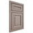 Shiloh Cabinetry Beaded Inset Bradford Red Oak Plain Cut Sterling Door
