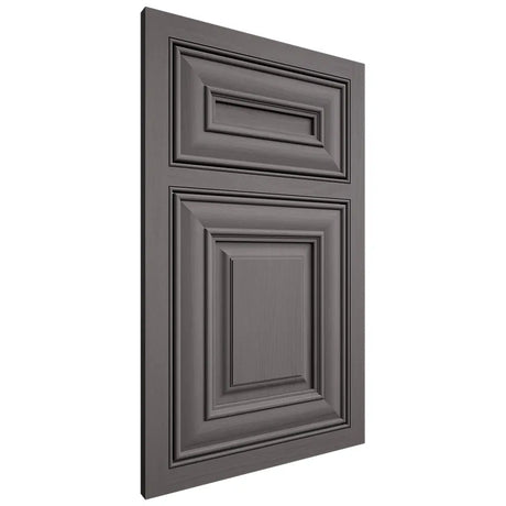 Shiloh Cabinetry Beaded Inset Bradford Walnut Plain Cut Cadet Door