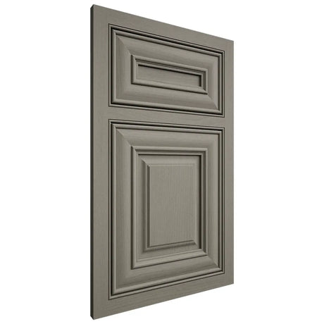 Shiloh Cabinetry Beaded Inset Bradford Walnut Plain Cut Thyme Door