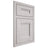 Shiloh Cabinetry Beaded Inset Bristol Alder Plain Cut Cotton Door