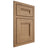 Shiloh Cabinetry Beaded Inset Bristol Alder Plain Cut Dusty Road Door