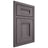 Shiloh Cabinetry Beaded Inset Bristol Hickory Plain Cut Cadet Door