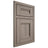 Shiloh Cabinetry Beaded Inset Bristol Hickory Plain Cut Sterling Door