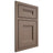 Shiloh Cabinetry Beaded Inset Bristol Maple Plain Cut Rockbridge Door