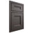 Shiloh Cabinetry Beaded Inset Bristol Paintable Urbane Bronze Door