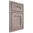 Shiloh Cabinetry Beaded Inset Bristol Red Oak Plain Cut Sterling Door