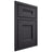 Shiloh Cabinetry Beaded Inset Bristol White Oak Plain Cut Harbor Door