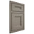 Shiloh Cabinetry Beaded Inset Bristol White Oak Plain Cut Thyme Door
