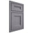 Shiloh Cabinetry Beaded Inset Bristol White Oak Quarter Sawn Cadet Door