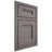 Shiloh Cabinetry Beaded Inset Bristol White Oak Quarter Sawn Flagstone Door