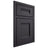 Shiloh Cabinetry Beaded Inset Bristol White Oak Quarter Sawn Harbor Door