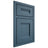 Shiloh Cabinetry Beaded Inset Bristol White Oak Quarter Sawn Hudson Door