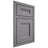 Shiloh Cabinetry Beaded Inset Bristol White Oak Quarter Sawn Sterling Door