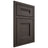 Shiloh Cabinetry Beaded Inset Bristol White Oak Rift Cut Creekside Door