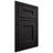 Shiloh Cabinetry Beaded Inset Bristol White Oak Rift Cut Espresso Door