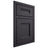 Shiloh Cabinetry Beaded Inset Bristol White Oak Rift Cut Harbor Door