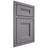 Shiloh Cabinetry Beaded Inset Bristol White Oak Rift Cut Sterling Door
