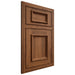 Shiloh Cabinetry Beaded Inset Charleston Hickory Plain Cut Burnt Sugar Door
