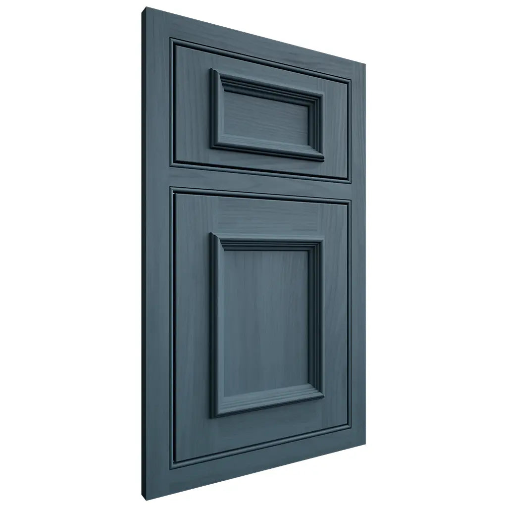 Shiloh Cabinetry Beaded Inset Charleston Hickory Plain Cut Hudson Door