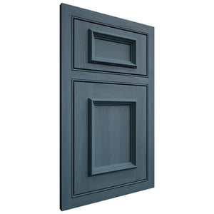 Shiloh Cabinetry Beaded Inset Charleston Hickory Plain Cut Hudson Door