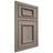 Shiloh Cabinetry Beaded Inset Charleston Hickory Plain Cut Sterling Door