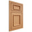 Shiloh Cabinetry Beaded Inset Charleston Maple Plain Cut Golden Door