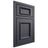 Shiloh Cabinetry Beaded Inset Charleston Paintable Outerspace Door