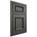 Shiloh Cabinetry Beaded Inset Charleston Paintable Pewter Green Door
