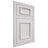 Shiloh Cabinetry Beaded Inset Charleston Paintable Polar Door