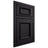 Shiloh Cabinetry Beaded Inset Charleston Poplar Plain Cut Harbor Door