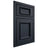 Shiloh Cabinetry Beaded Inset Charleston Poplar Plain Cut Hudson Door