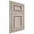 Shiloh Cabinetry Beaded Inset Charleston Poplar Plain Cut Seagull Door