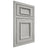 Shiloh Cabinetry Beaded Inset Charleston Poplar Plain Cut Stratus Door