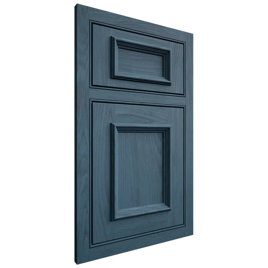 Shiloh Cabinetry Beaded Inset Charleston Red Oak Plain Cut Hudson Door
