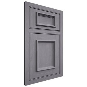 Shiloh Cabinetry Beaded Inset Charleston White Oak Plain Cut Cadet Door