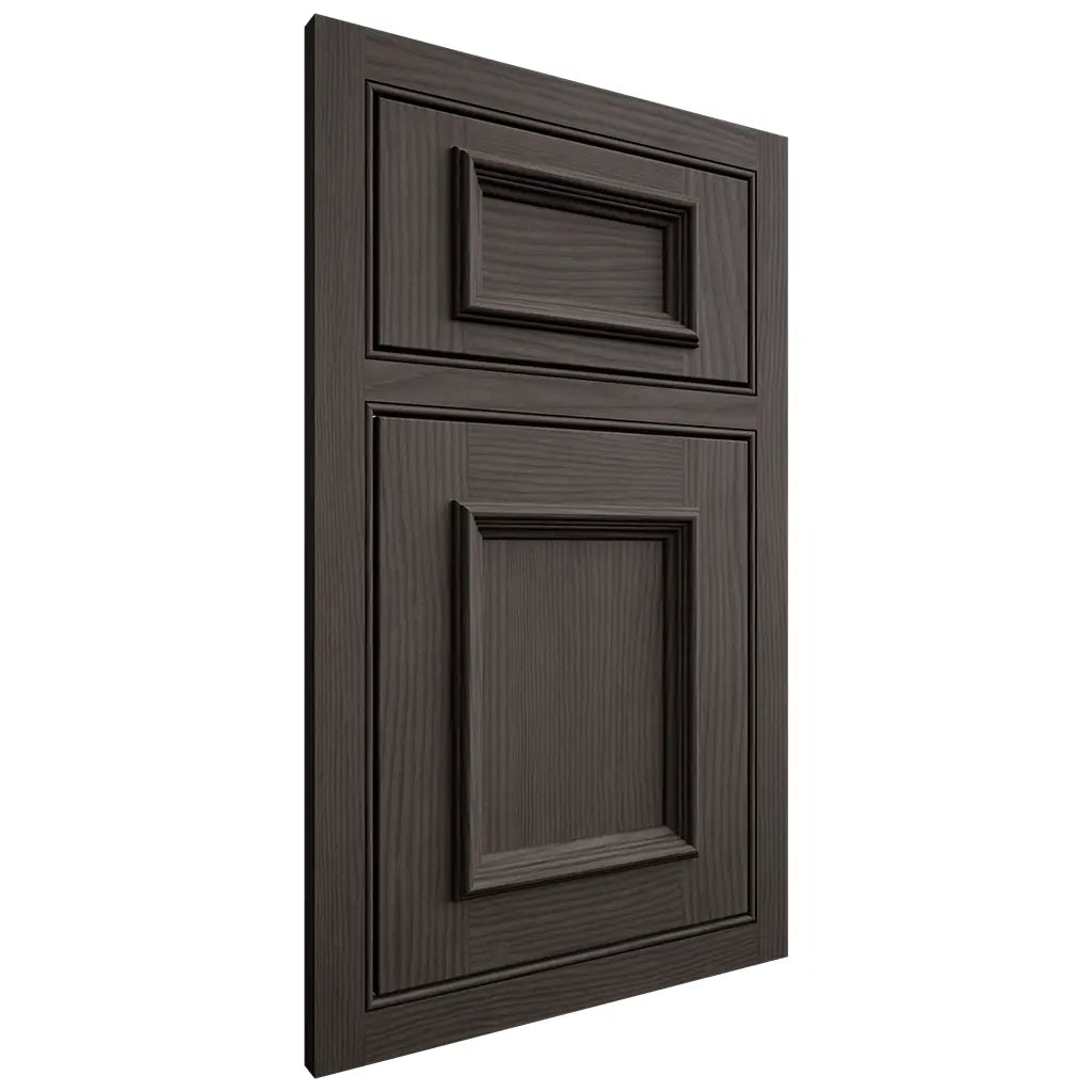 Shiloh Cabinetry Beaded Inset Charleston White Oak Plain Cut Creekside Door