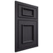 Shiloh Cabinetry Beaded Inset Charleston White Oak Plain Cut Harbor Door