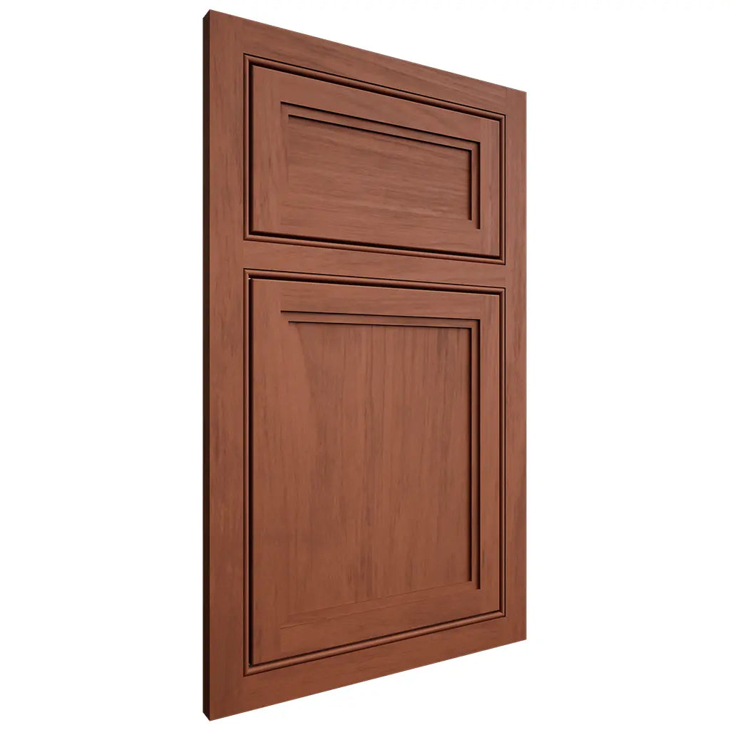 Shiloh Cabinetry Beaded Inset Concord Alder Plain Cut Sierra Door