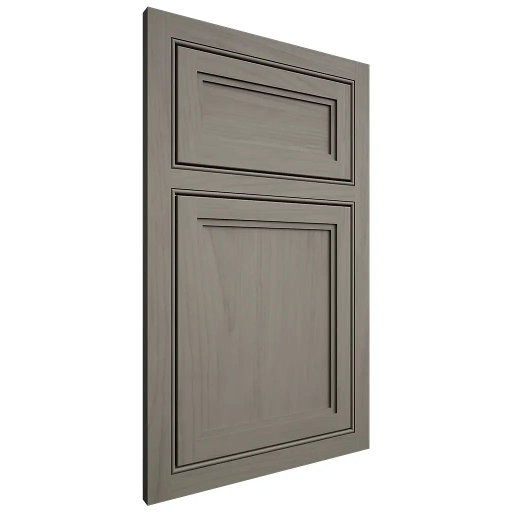 Shiloh Cabinetry Beaded Inset Concord Alder Plain Cut Thyme Door