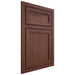 Shiloh Cabinetry Beaded Inset Concord Cherry Plain Cut Bourbon Door