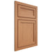 Shiloh Cabinetry Beaded Inset Concord Cherry Plain Cut Natural Door