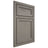 Shiloh Cabinetry Beaded Inset Concord Cherry Plain Cut Thyme Door