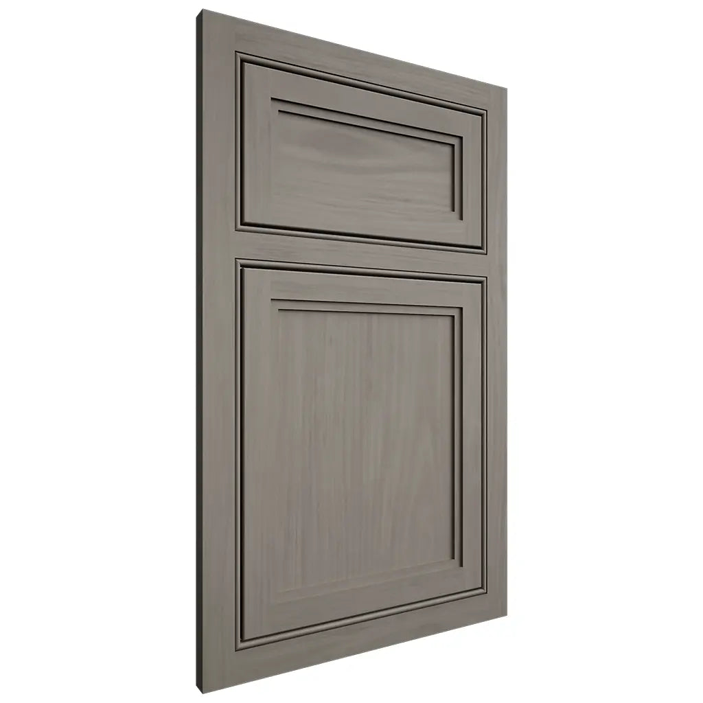Shiloh Cabinetry Beaded Inset Concord Cherry Plain Cut Thyme Door