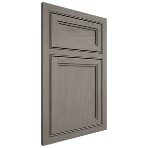 Shiloh Cabinetry Beaded Inset Concord Cherry Plain Cut Thyme Door