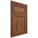 Shiloh Cabinetry Beaded Inset Concord Hickory Plain Cut Burnt Sugar Door